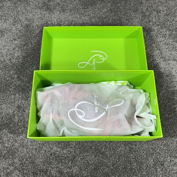 Sam Edelman Posey Women’s Size 7.5 M Orange Weave Slip On Heals New In Box - Picture 13 of 13